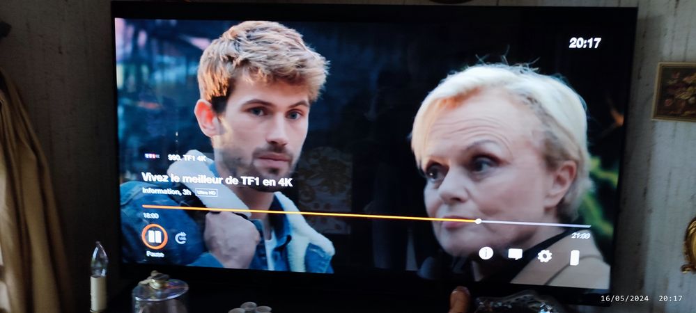 J'ai TF1 et M6 en UHD 4K