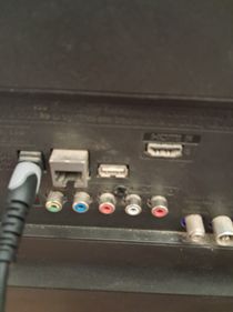 BRANCHEMENT OPTIQUE TV ET DAC