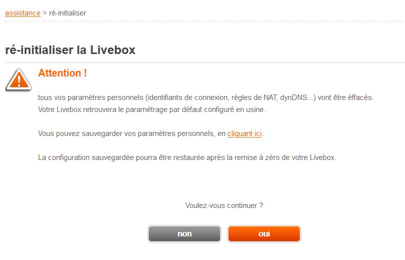 Résolu : Livebox ZTE - Communauté Orange