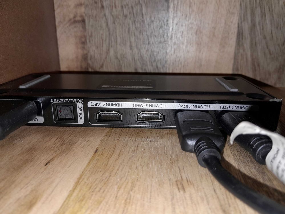 Branchement boitier Samsung