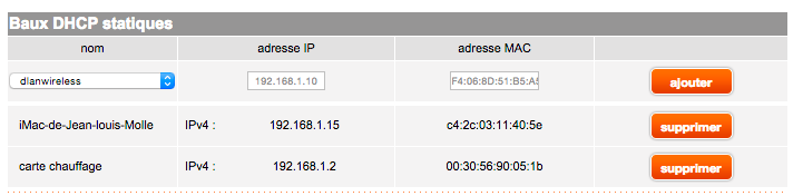 IP statique