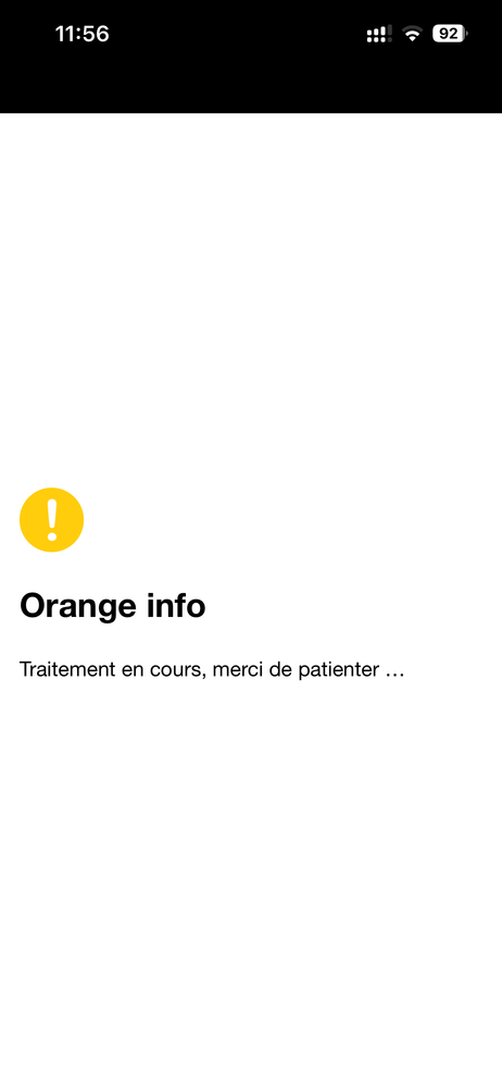 Message d’erreur furtif