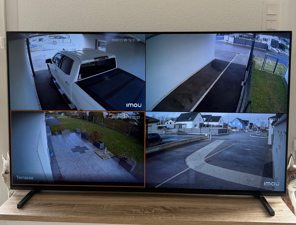 téléviseur Sony Bravia, appli "Imou TV"