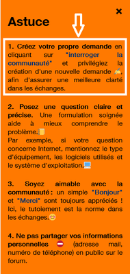 Créer un nouveau sujet  sur le forum