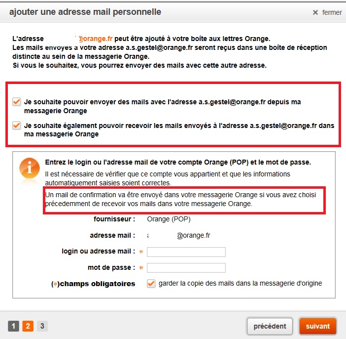 Résolu : Transfert boite Mail SFR vers boite mail Orange - Communauté Orange