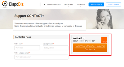 Arnaque Orange Contact+