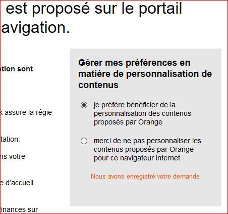 nous avons enregistré