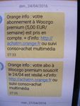 sms orange Woozgo