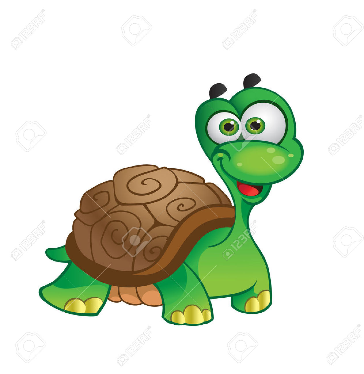6067707-Tortue-de-dessin-anim-de-vecteur-sur-fond-blanc-Banque-d'images.jpg