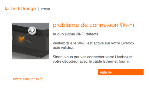 Connexion WiFi décodeur TV-Livebox perdue à chaque... - Communauté Orange
