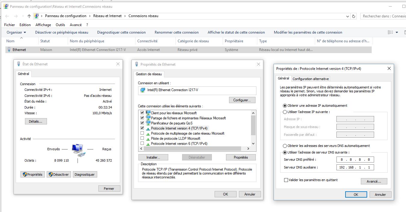 Probleme serveur dns orange