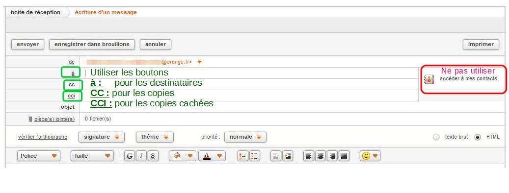 Où Trouver La Liste De Mes Contacts Mail Orange