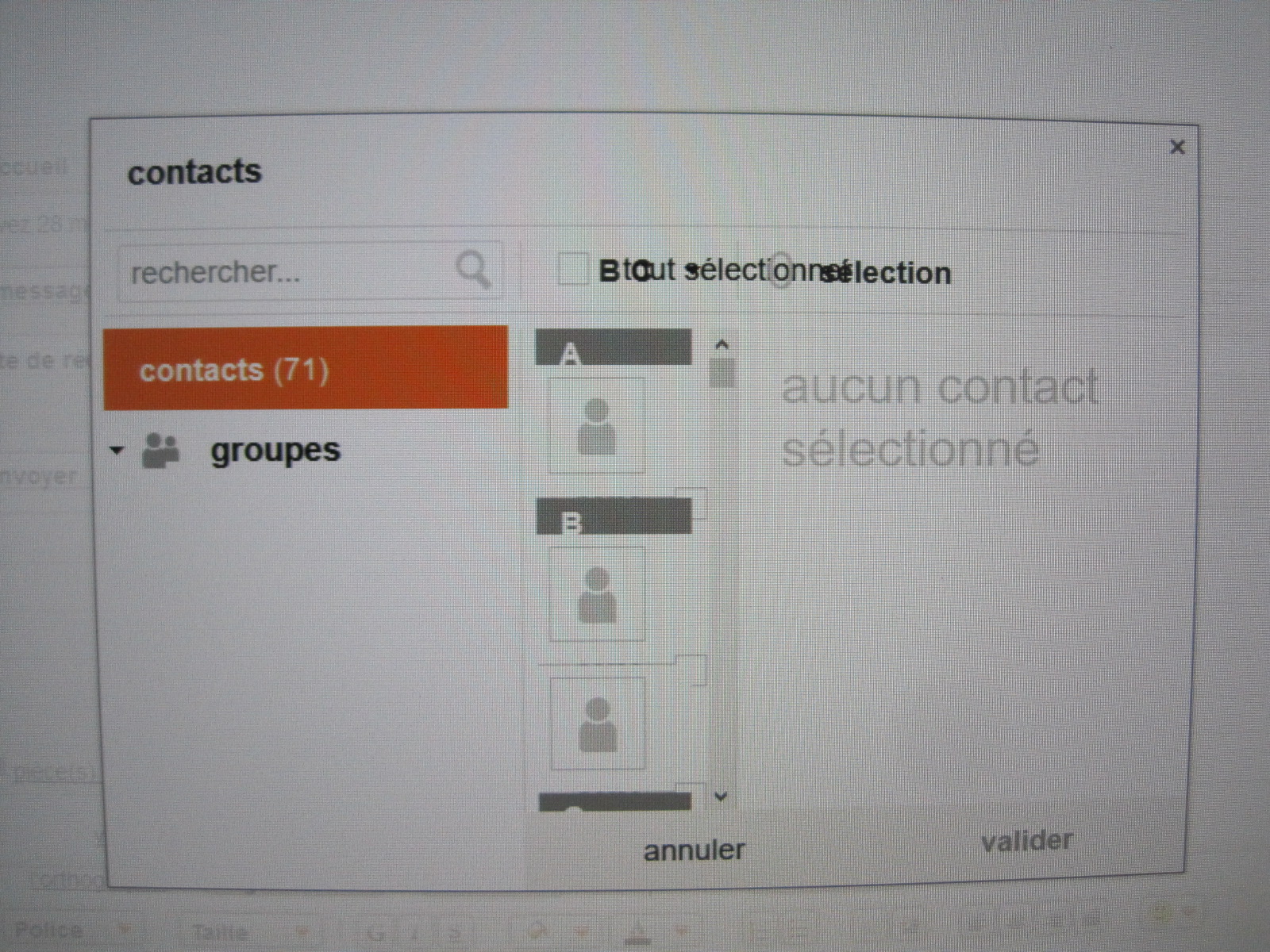 Où Trouver La Liste De Mes Contacts Mail Orange