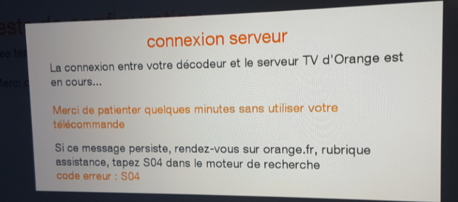 Probleme 2 Chaine En Moin Communaute Orange