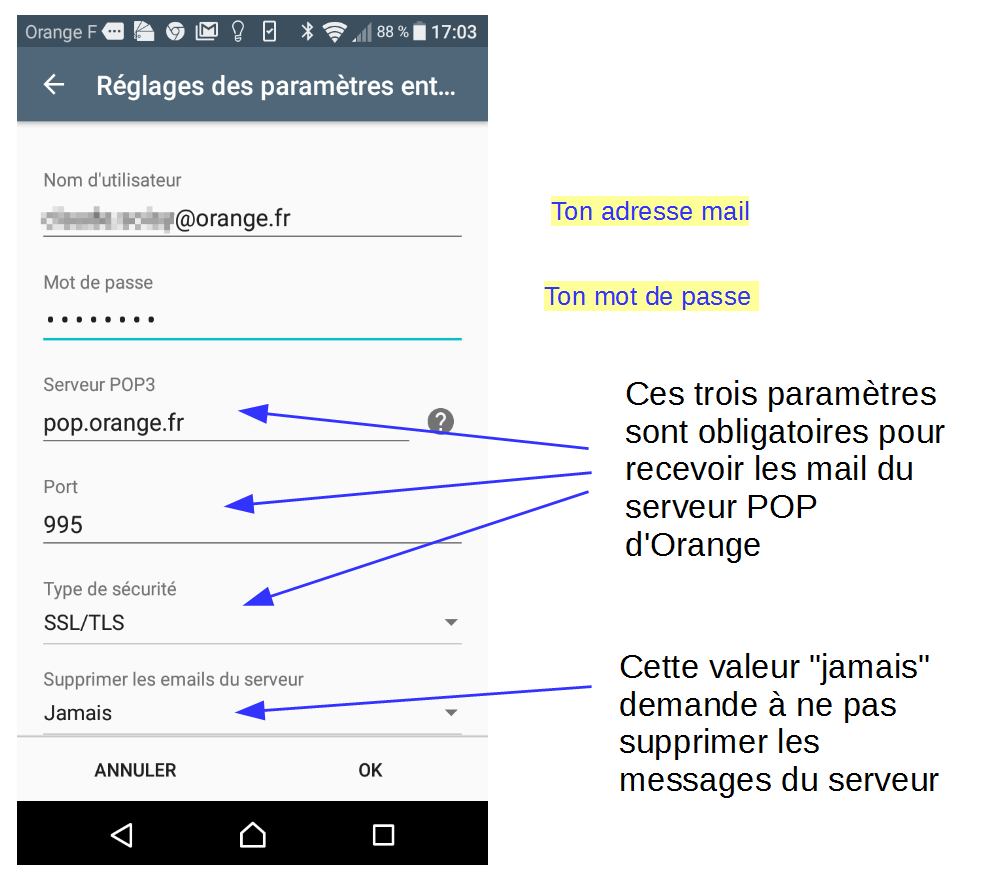 Résolu : Envoi de mail depuis tablette Samsung impossible d... - Communauté  Orange