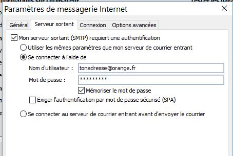 Résolu : Configurer Outlook : Ligne Orange // Boite mail fr... - Communauté  Orange