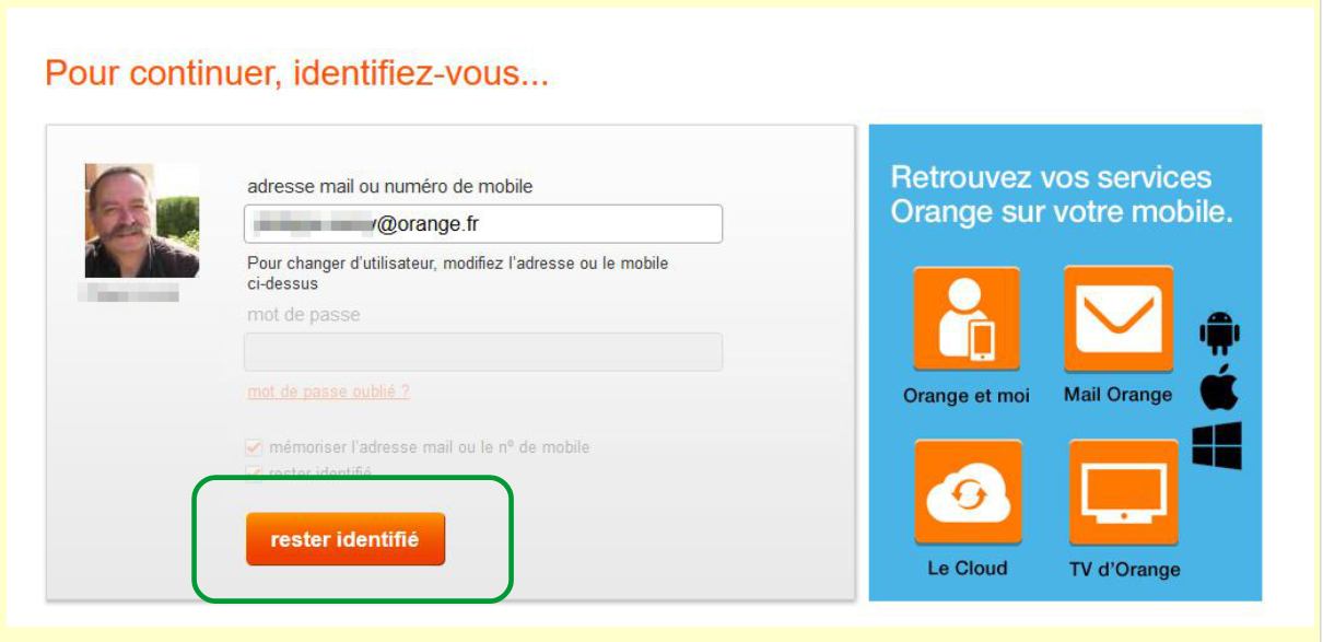 Résolu : Via portail Orange problème d'identification - Communauté Orange