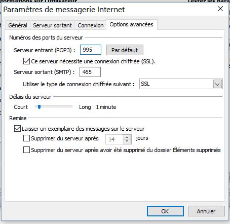 Impossible De Se Connecter En Pop Ou Imap Communaute Orange