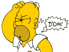 Doh !