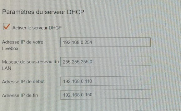 DHCP OK