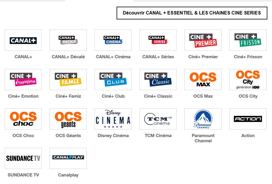 CanalPlay via le bouquet Canal+ essentiel et les c... - Communauté Orange