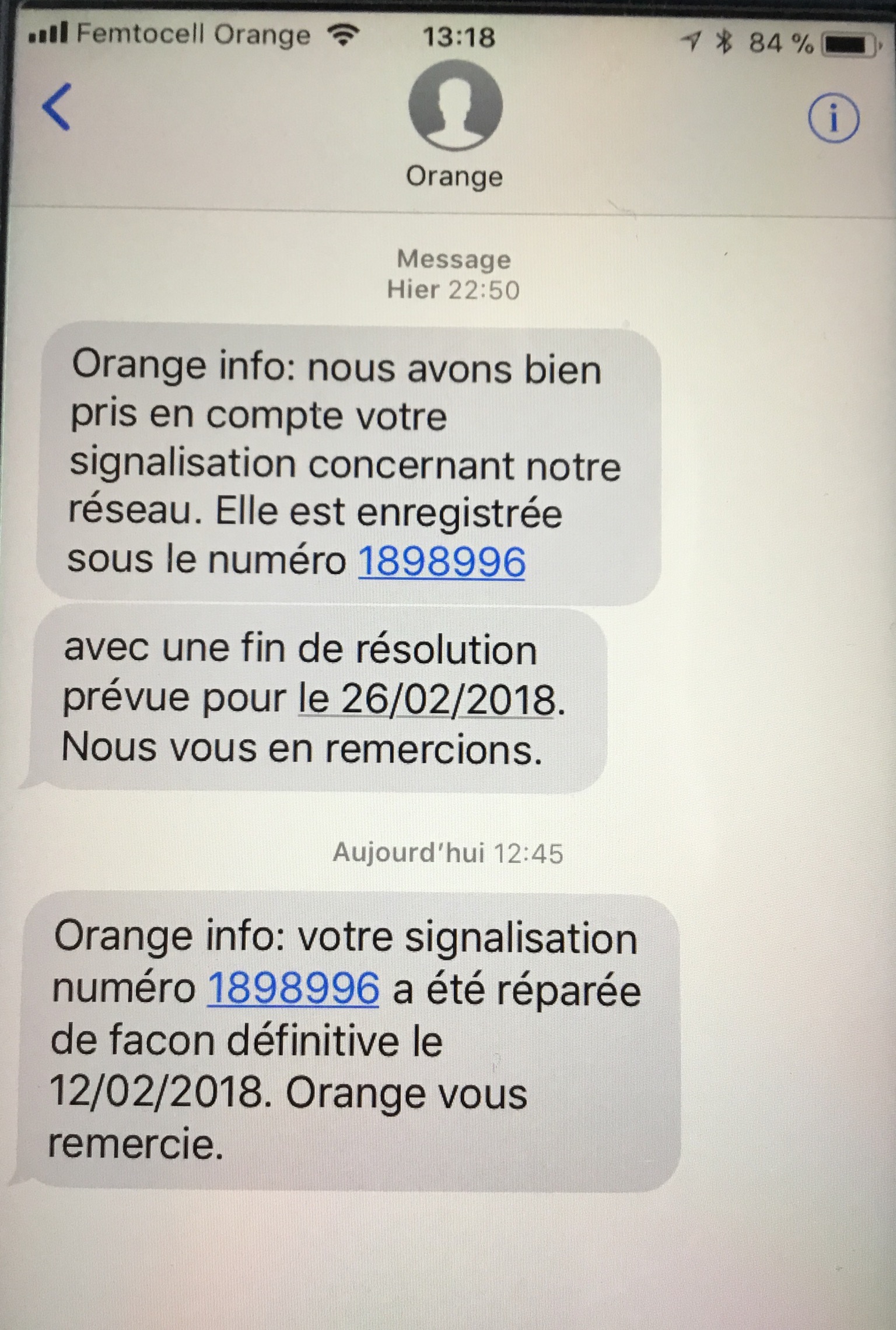 Résolu : Coupures intempestives par mauvais temps !!!! - Communauté Orange