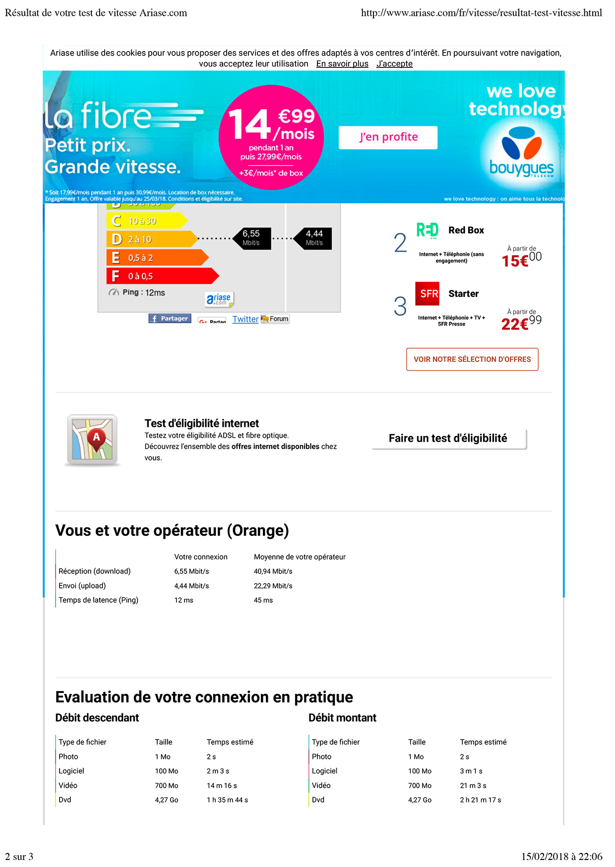 Résultat de votre test de vitesse Ariase.com.pdf