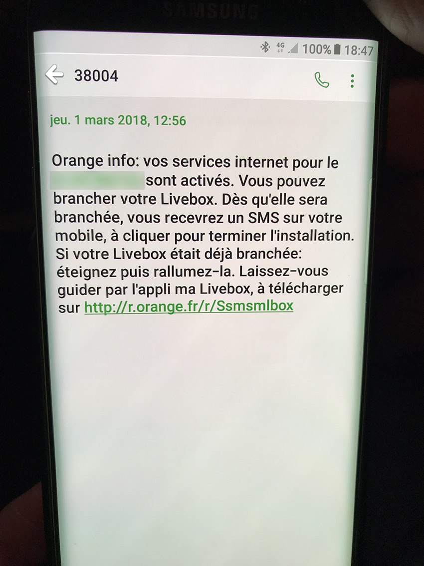 Erreur Synchronisation Livebox Voir Guide D Installation
