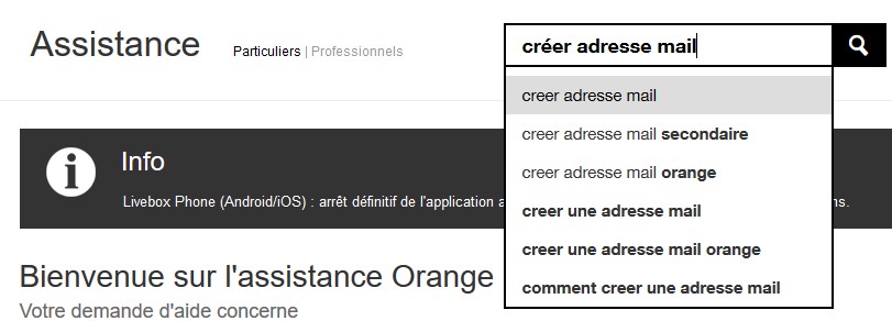 Créer une deuxième boite mail - Communauté Orange