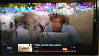 Canal 1 HD+ image pixelisée