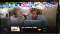 Canal 1 HD+ image pixelisée
