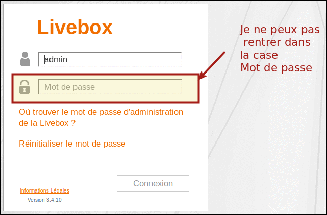 Ou Trouver Le Mot De Passe Administration Livebox 5