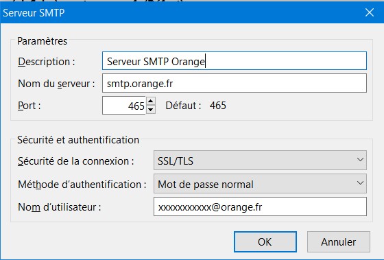 Résolu : Ou trouver le nom du serveur SMTP - Communauté Orange