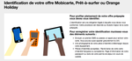 Page identification de mobicarte