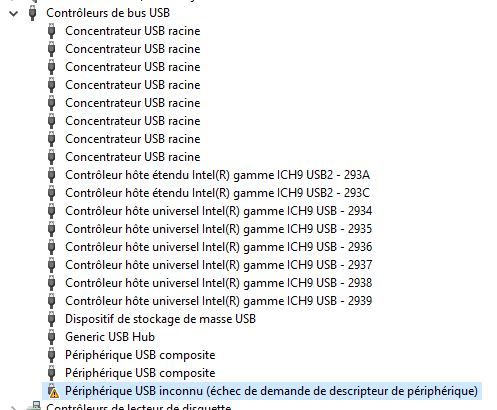 controleur de bus usb