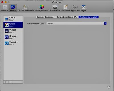 pour tous les autres comptes c'est la meme réponse