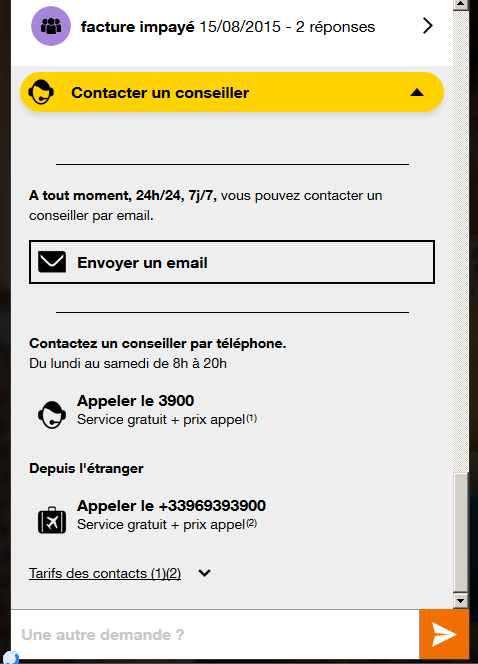 Where is the echat ???