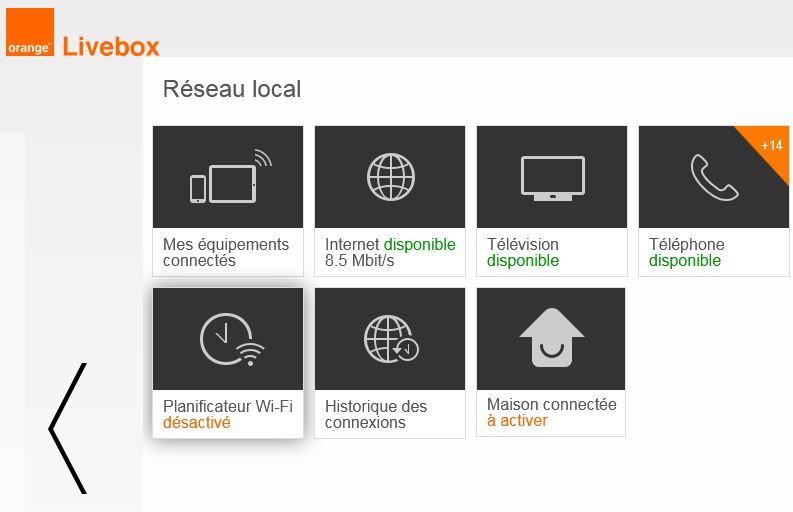 Rubrique réseau local