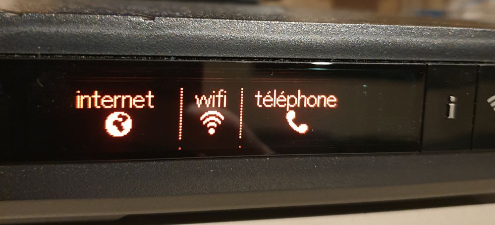Façade Livebox (Manque le logo maison)