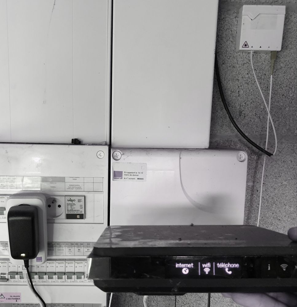 Voici l'installation