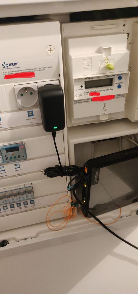 Box en vrac compteur électrique