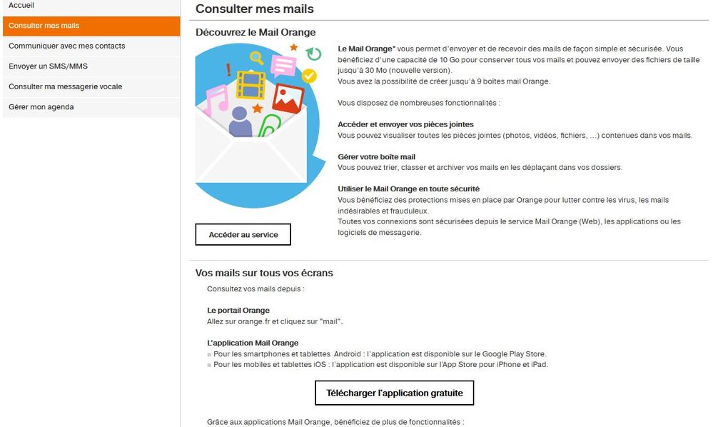 MON ESPACE MAIL ORANGE visual data 8
