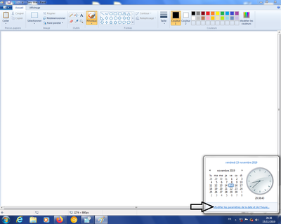 1 / OUVRIR L'HORLOGE WINDOWS, MODIFIER LES PARAMETRES DE LA DATE ET  DE L'HEURE