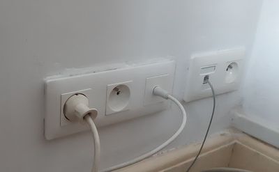 Differentes prises proche de la live box