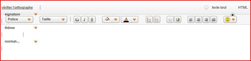 Capture zone écriture message messagerie Orange.JPG