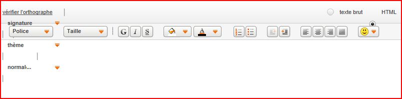 Capture zone écriture message messagerie Orange.JPG