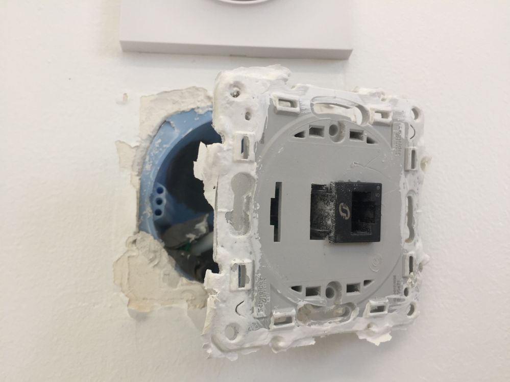 Prise Rj45 chambre