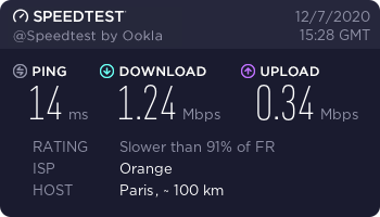 J'habite à Orléans, France