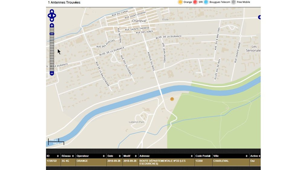 antenne 4G charleval