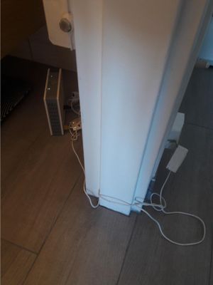 Lien box (installée à la sdb...)/boîtier provisoire